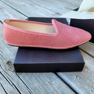 J.Crew Weathered Rose Canvas Slippers - Size 9 ½